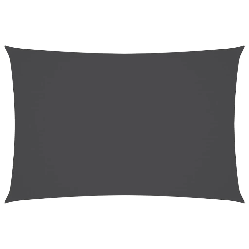 Sunshade Sail Oxford Fabric Rectangular 5x7 m Anthracite