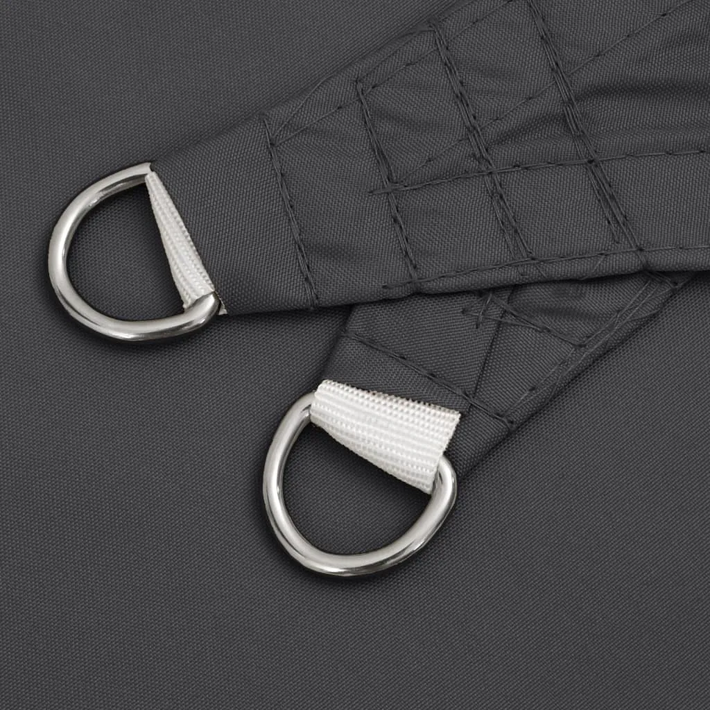 Sunshade Sail Oxford Fabric Rectangular 5x7 m Anthracite