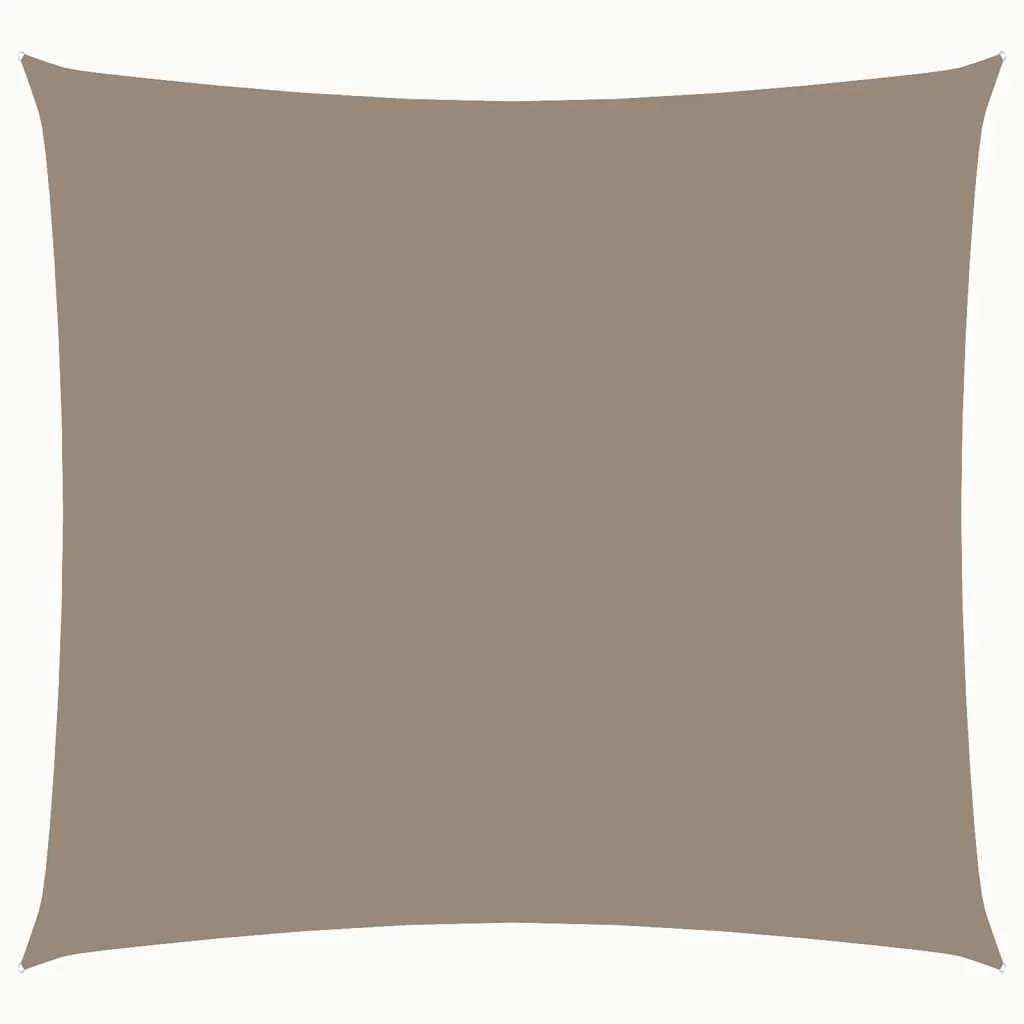 Sunshade Sail Oxford Fabric Square 2.5x2.5 m Taupe