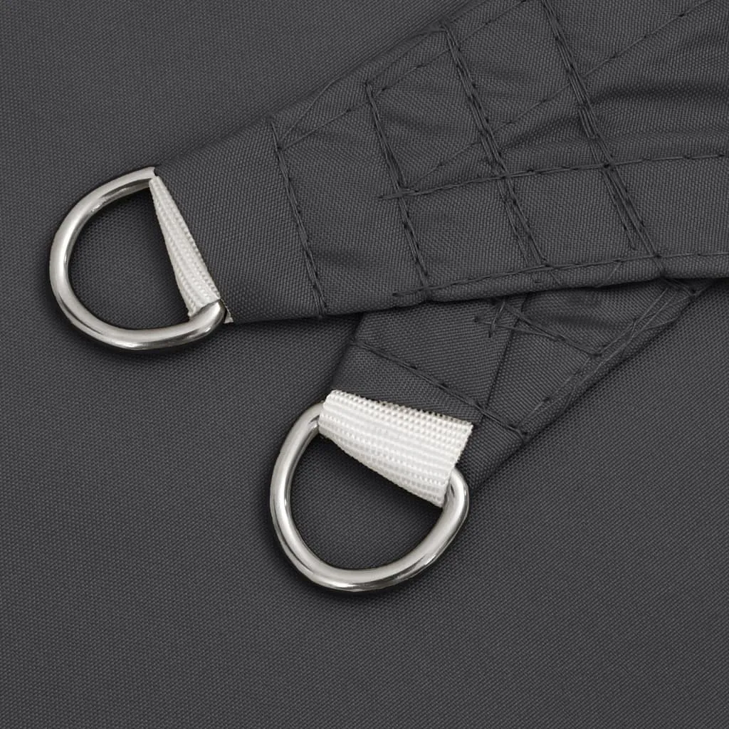 Sunshade Sail Oxford Fabric Square 4x4 m Anthracite
