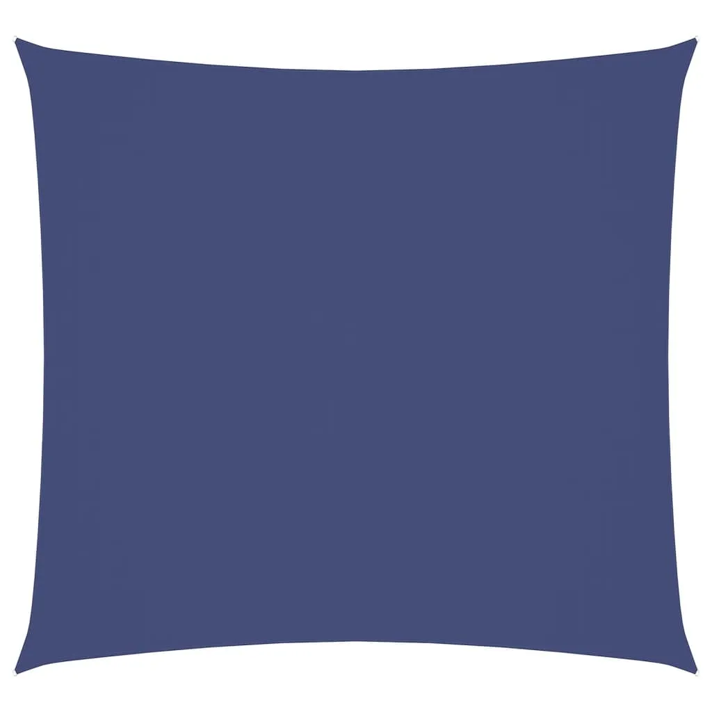Sunshade Sail Oxford Fabric Square 4x4 m Blue