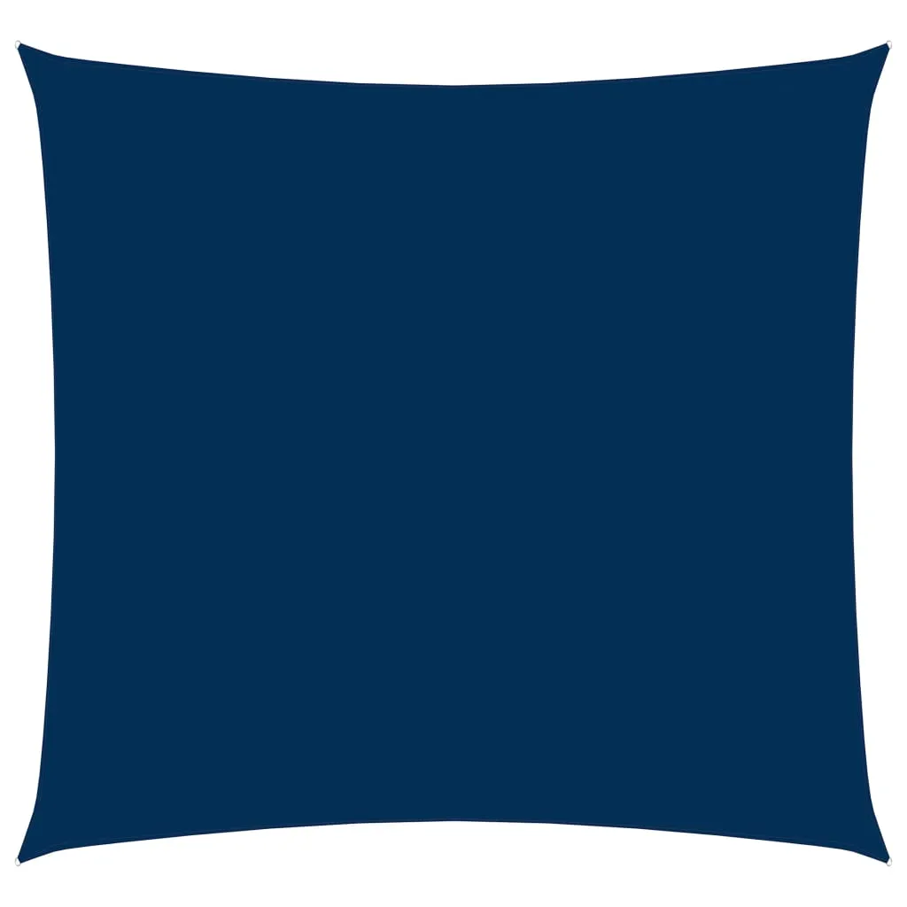 Sunshade Sail Oxford Fabric Square 6x6 m Blue