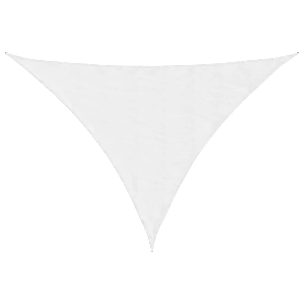 Sunshade Sail Oxford Fabric Triangular 5x6x6 m White