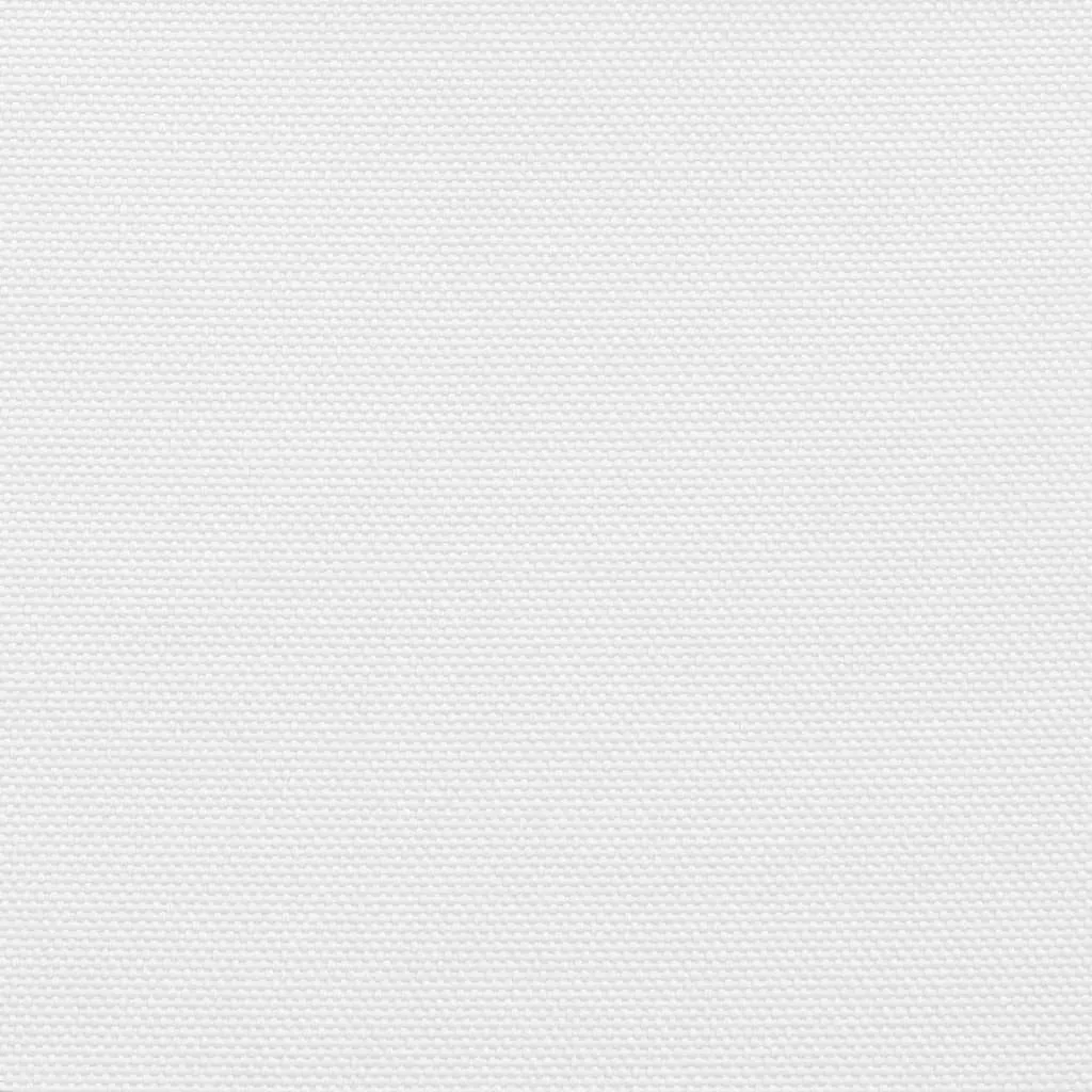Sunshade Sail Oxford Fabric Triangular 5x6x6 m White