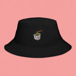 Takeout Box Embroidered Bucket Hat