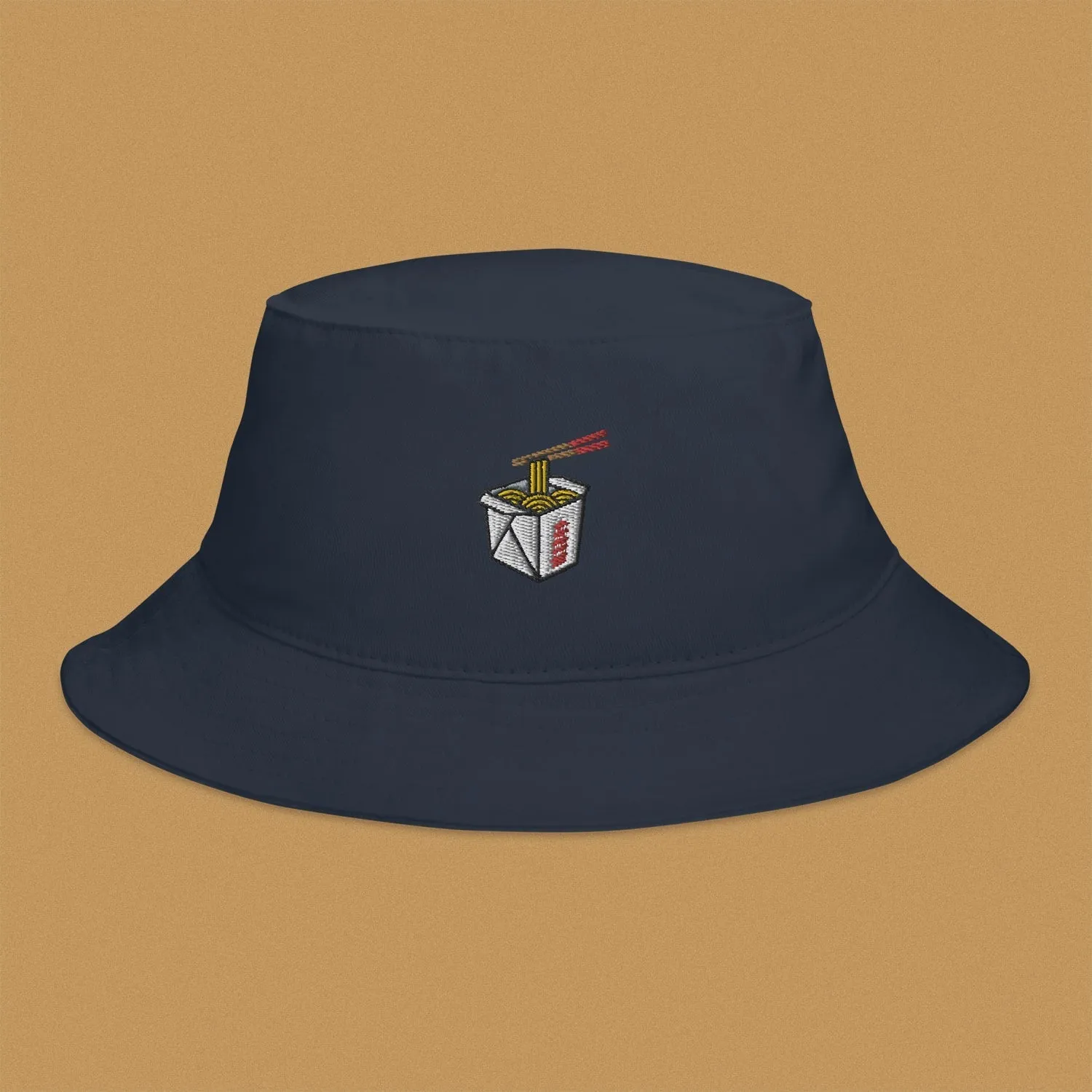 Takeout Box Embroidered Bucket Hat