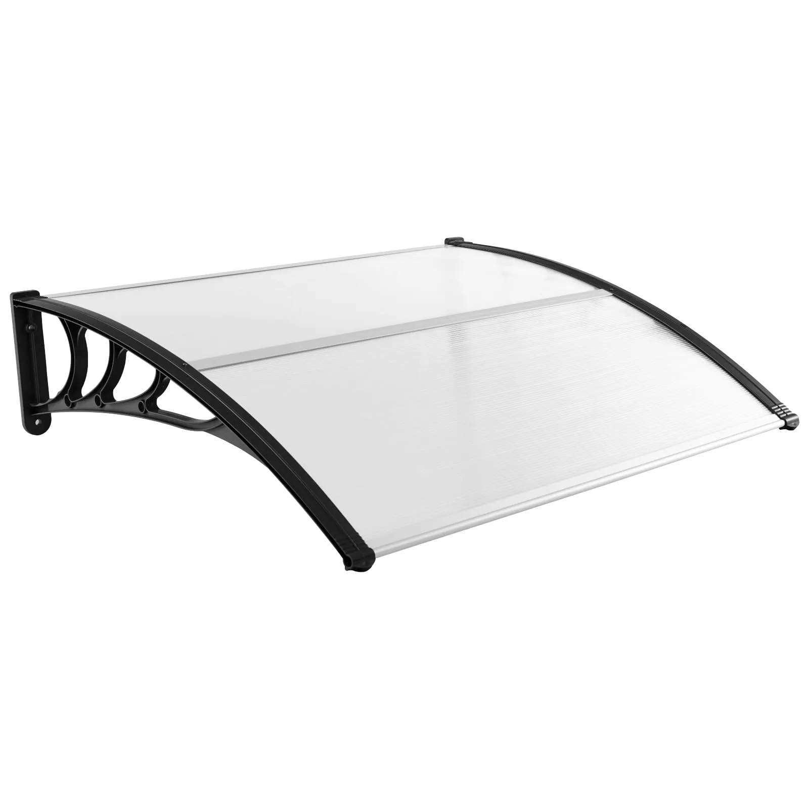 Tangkula 40" x 48" Window Awning, Modern Polycarbonate Overhead Door Awning