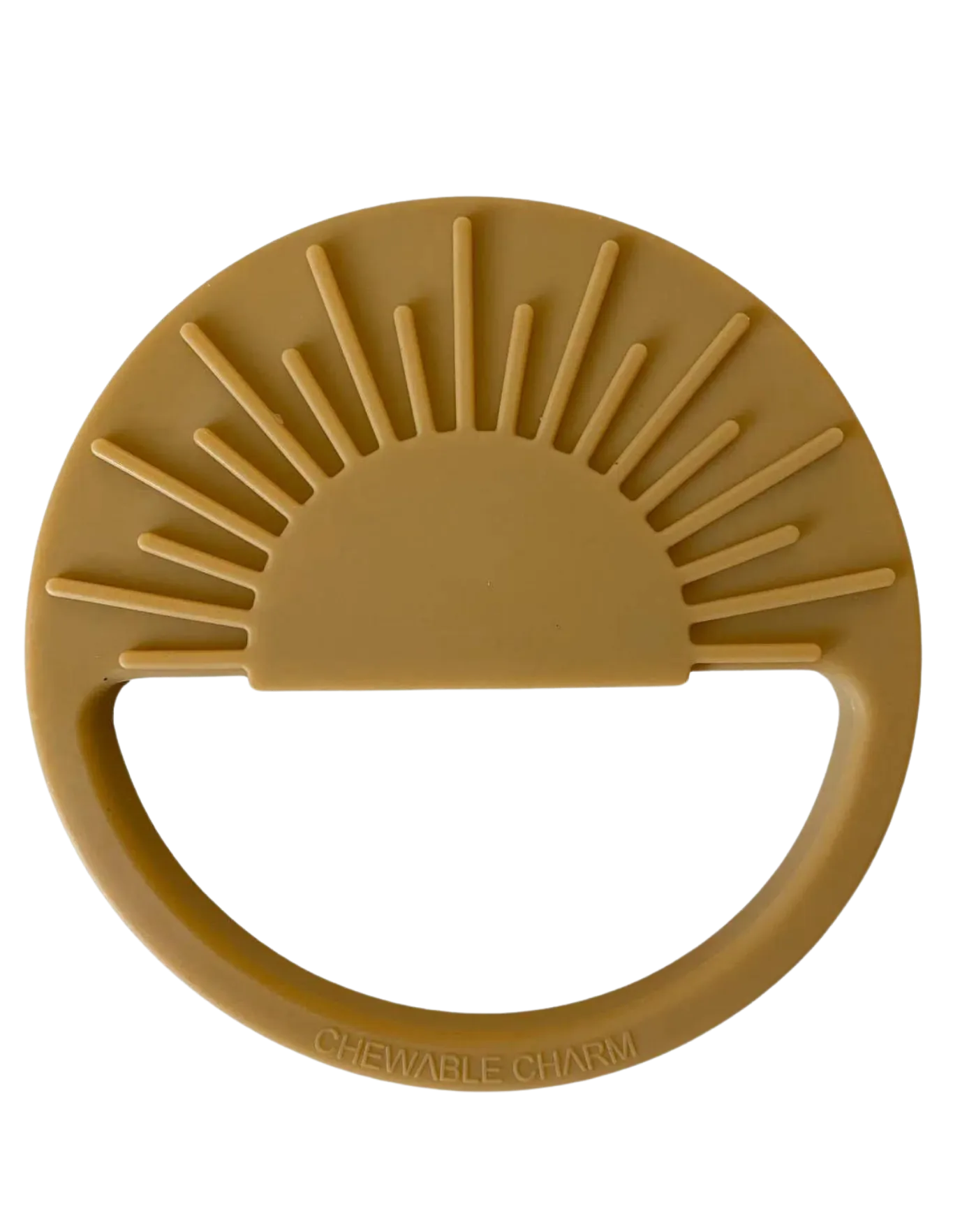 Teether- Sun Silicone /Mustard