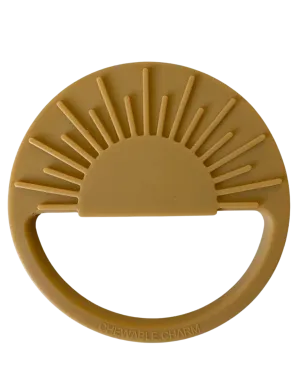 Teether- Sun Silicone /Mustard