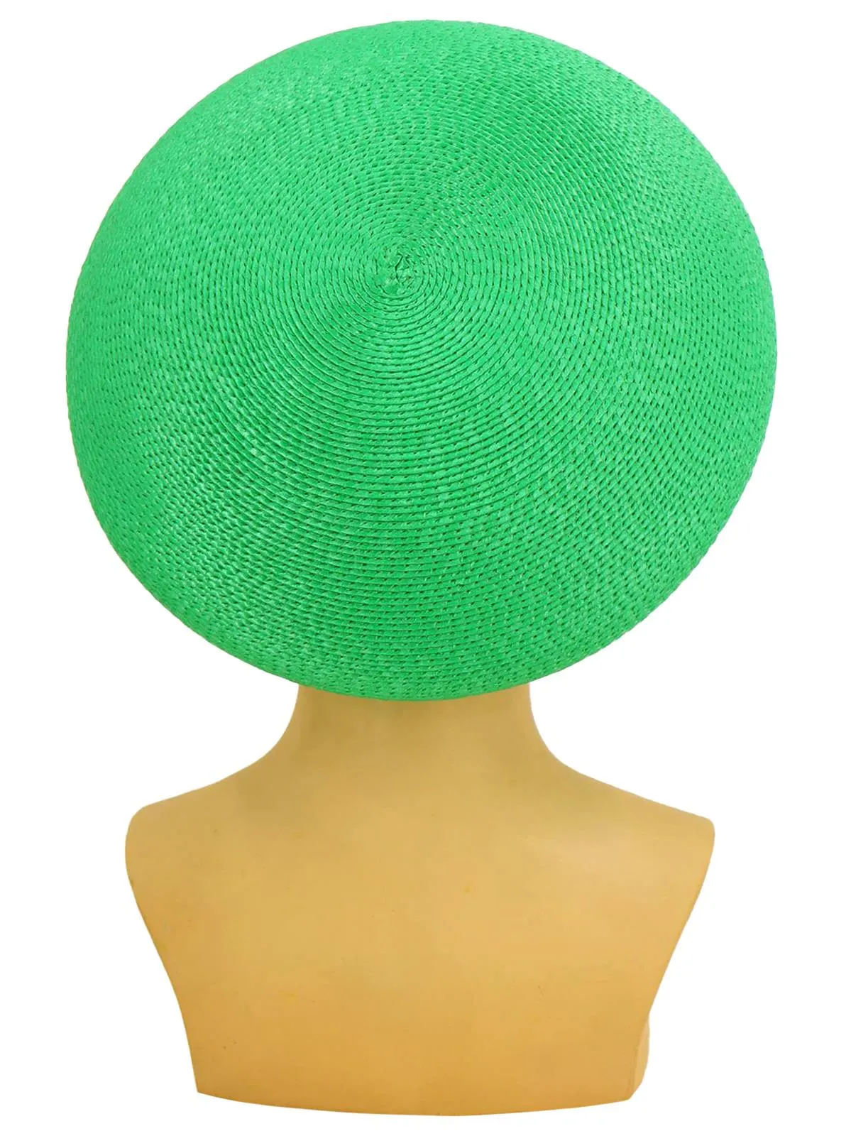Vintage 1960s Green Diamante Beret Hat