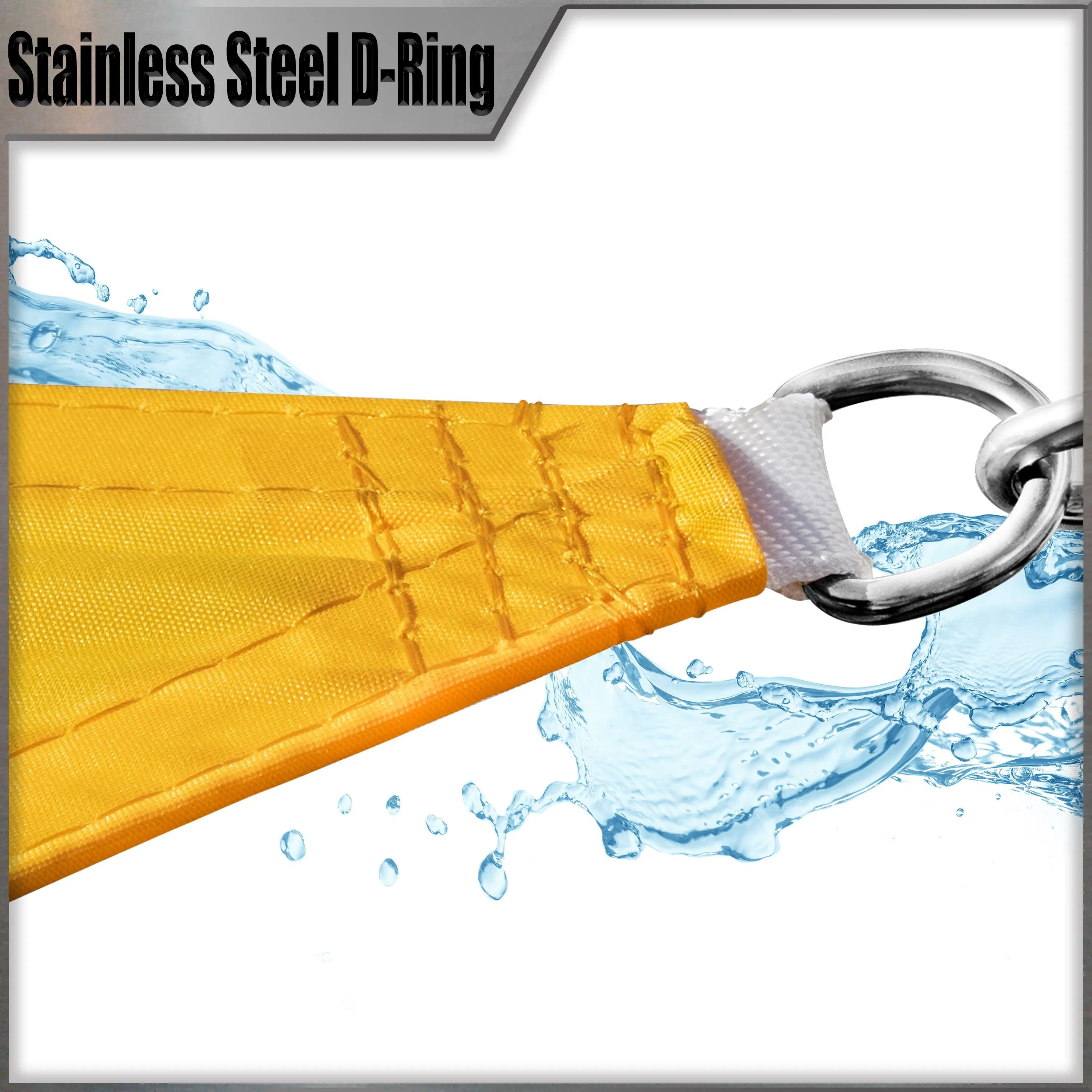 Waterproof Heavy Duty Square Shade Sail