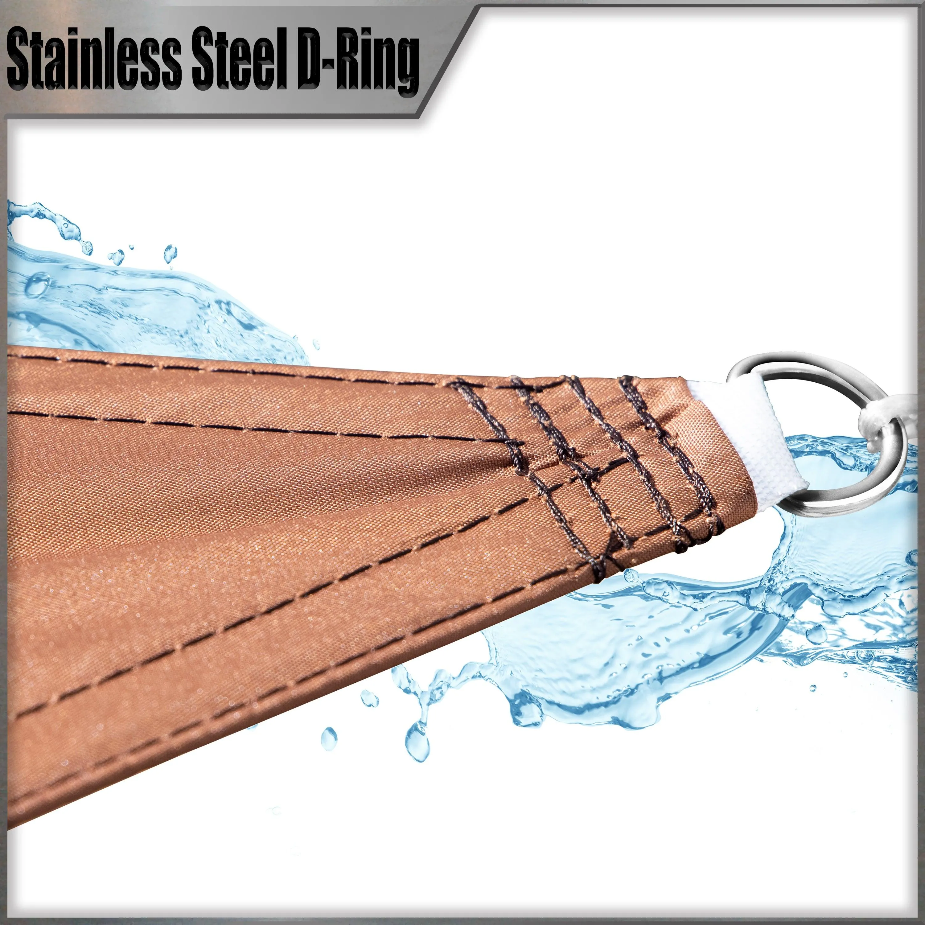 Waterproof Heavy Duty Square Shade Sail