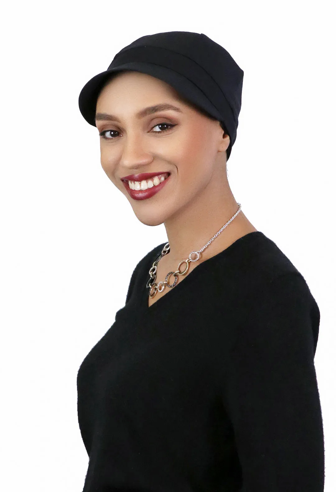 Whimsy Sport Soft Cotton Hat Chemo Headwear All Colors 50 UPF Sun Protection