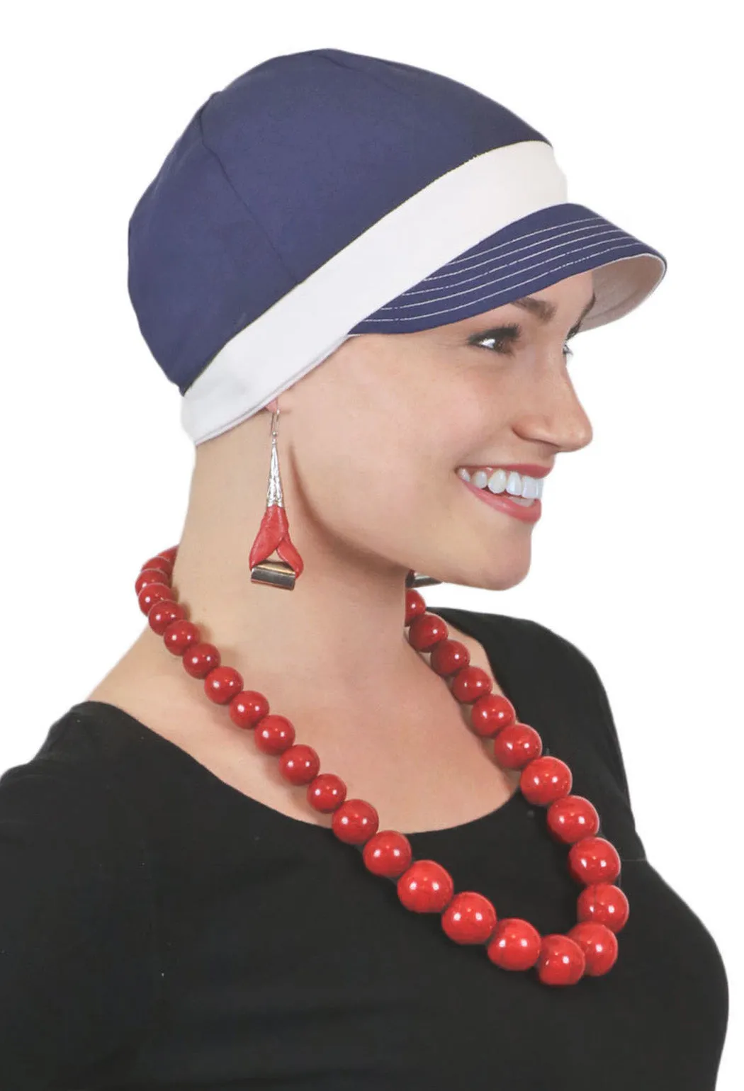 Whimsy Sport Soft Cotton Hat Chemo Headwear All Colors 50 UPF Sun Protection