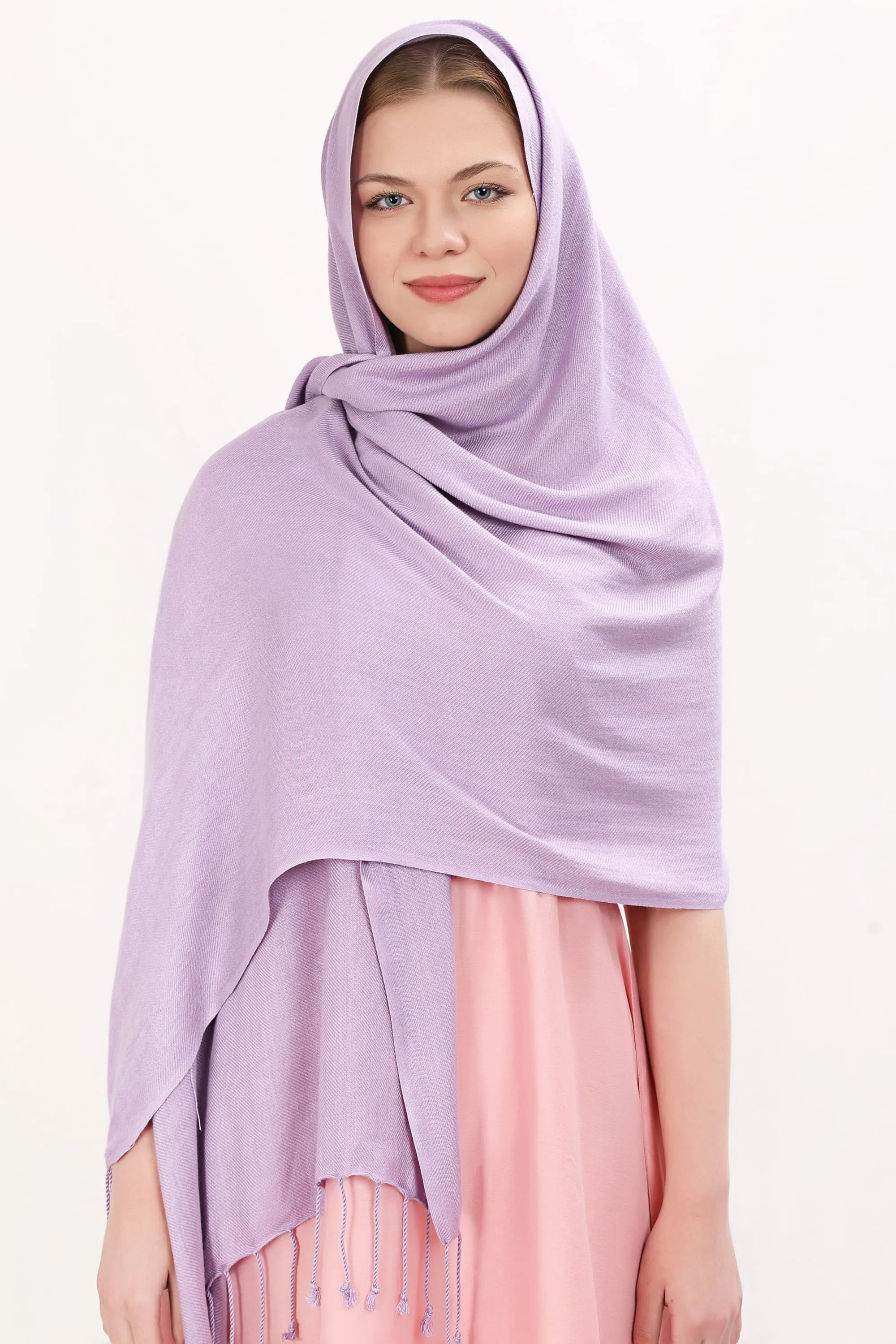 Women scarf shawl Pink sun protection casual