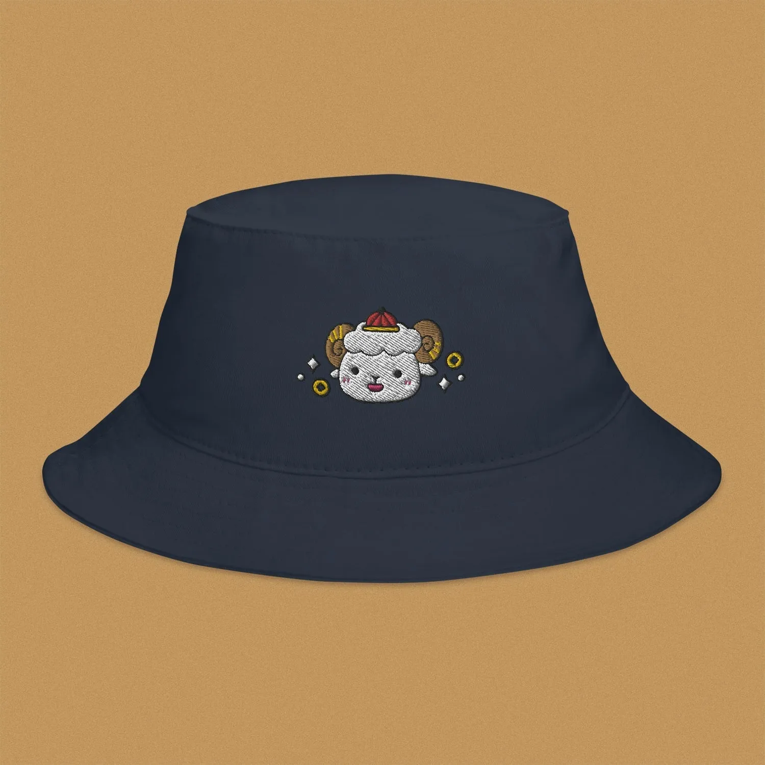 Year of the Sheep Embroidered Bucket Hat