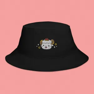 Year of the Sheep Embroidered Bucket Hat
