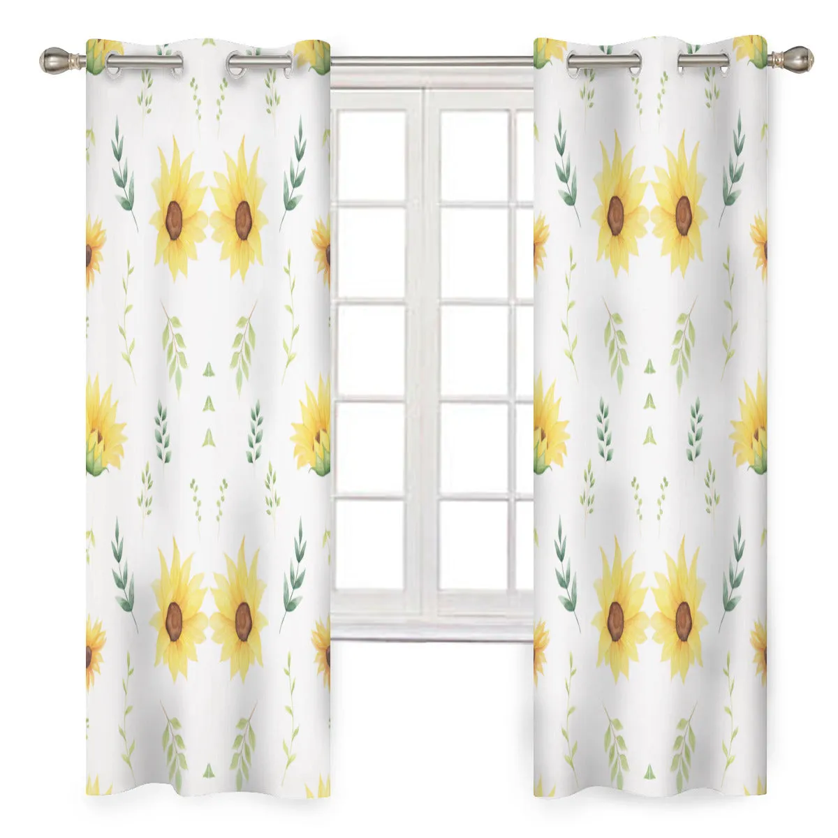 Yellow Blooms | Curtains