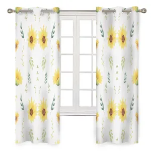 Yellow Blooms | Curtains